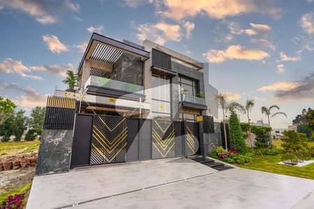 1 Kanal House Top Quality Build Luxurious Beautiful Modern Design Villa With Basement For Sale In DHA Lahore Phase 7 Prime Location Near To Raya