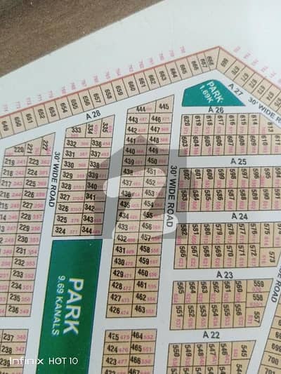 DHA Rahbar Sector-1 Block A best option available here in this block away from drain its under ground wiring area All dues clear and possession plot