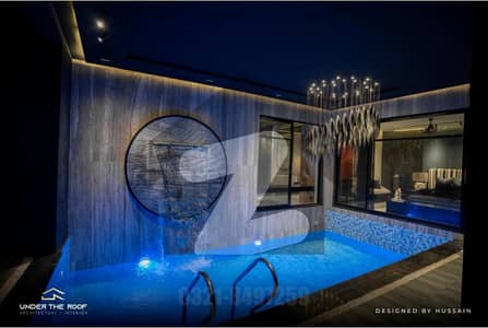 1 Kanal Top Quality Build Luxurious Beautiful UItra Modern Design Villa Full Furnished Full Basement For Sale In DHA Lahore Phase 7 Prime Location