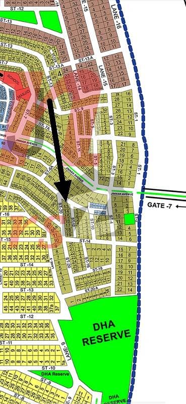 DHA Phase 2,Sector # J,15 Marla Plot