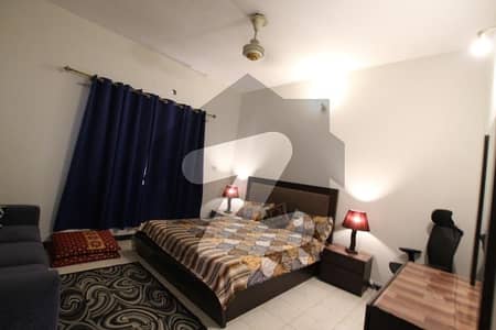 1 Bed Fully Furnished tvl kitchen sharing In Askari 11 Near Dolemen Mall Phase 6