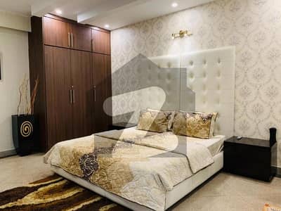 Two bedrooms luxury furnished apartment available for rent in bahria heights 3