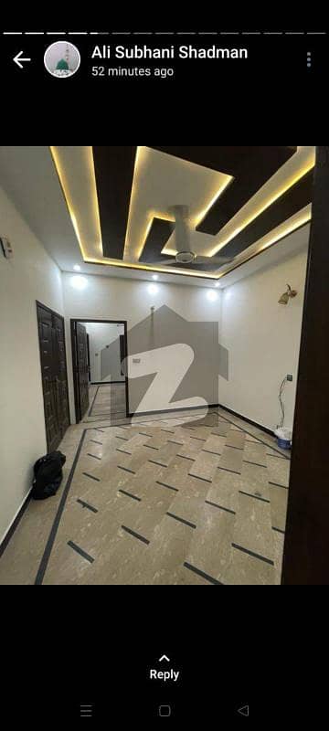 Newly Constructed Single Bed Loung Kitchen bath Davis Road Lahore