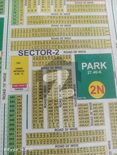 DHA Rahbar Sector-2 Block N best option available near masjid and park in Block N All dues clear and possession plot under ground wiring area best approach from gate no:-3 and 2