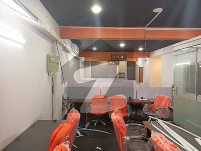 Fully Furnished Office For Rent in Bukhari Commercial