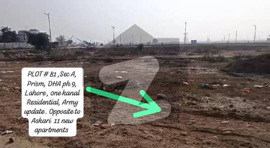 01 canal, residential plot for Sale on DHA