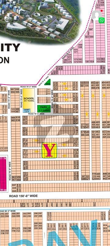 ڈی ایچ اے فیز 7 - بلاک وائے فیز 7,ڈیفنس (ڈی ایچ اے),لاہور میں 1 کنال رہائشی پلاٹ 4.1 کروڑ میں برائے فروخت۔ ڈی ایچ اے فیز 7 - بلاک وائے فیز 7,ڈیفنس (ڈی ایچ اے),لاہور میں 1 کنال رہائشی پلاٹ 4.1 کروڑ میں برائے فروخت۔