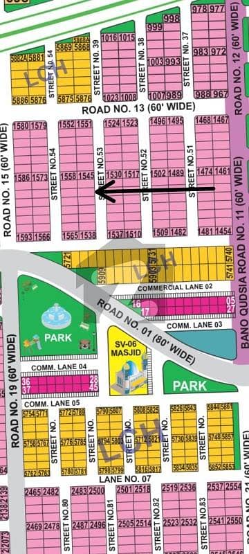 A Residential Plot Of 8 Marla In Rs. 4400000