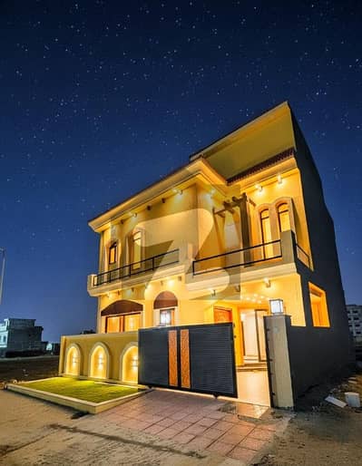 Outstanding 05 Marla Brand New Designer Properly Double Unit House Available For Sale In Bahria town Phase 8 Rawalpindi