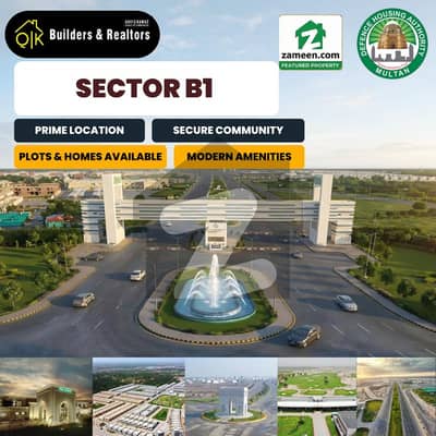 Sector B1 DHA Multan: PRIME Location Plots || Ideal for Home Construction & Investments| Secure Deal