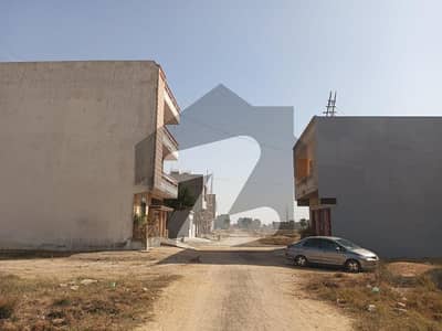 Buy A Centrally Located 120 Square Yards Residential Plot In Saadi Garden - Block 4