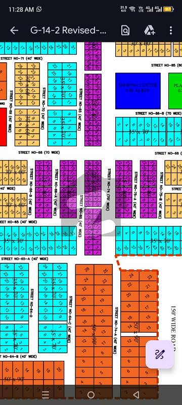 G-14/2 25x40 Gali Corner St. 65 Out Class Location