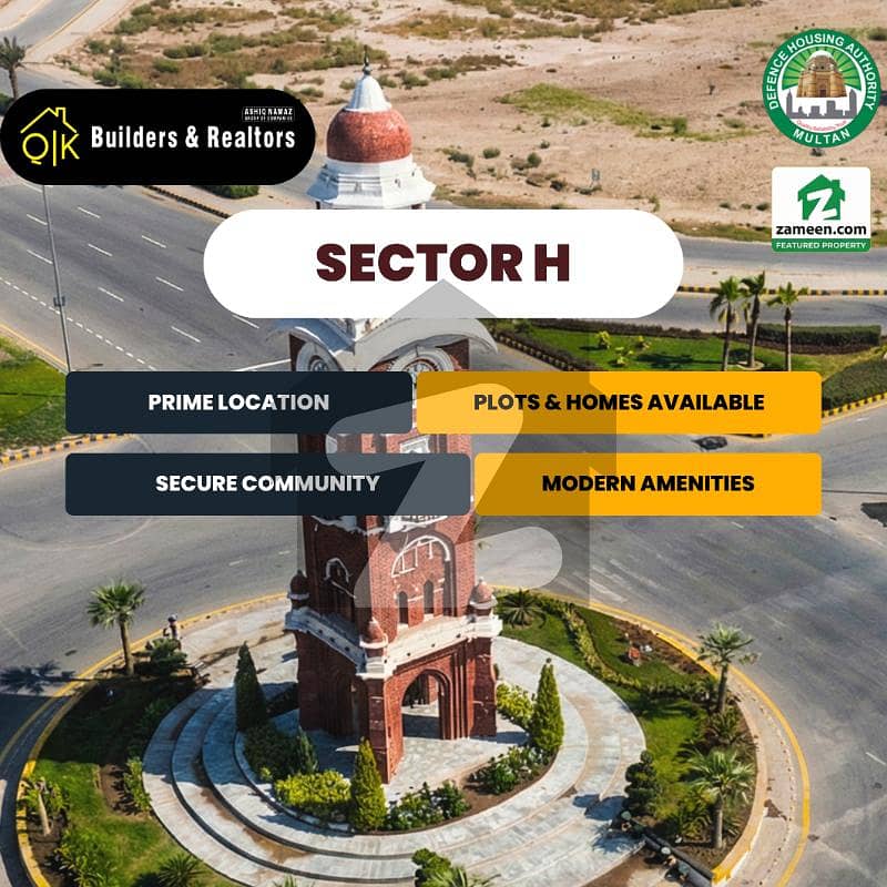 Sector H DHA Multan | Near Clock Tower | Prime 1 Kanal Residential Plots Sector H DHA Multan | Near Clock Tower | Prime 1 Kanal Residential Plots