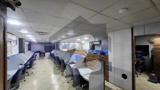 2022 Sq Ft Furnished office is available at main Shahra e Faisal 24/7 building