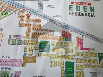 3 Marla Plot for sale Eden Rasidencia