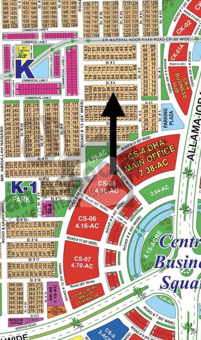 1 kanal Prime Location Plot Available For Sale