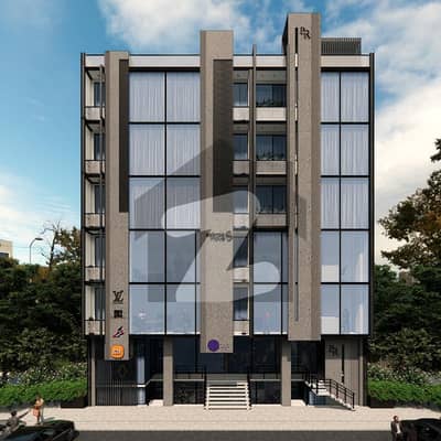 Rented office space for sale in installments at DHA Phase 5.