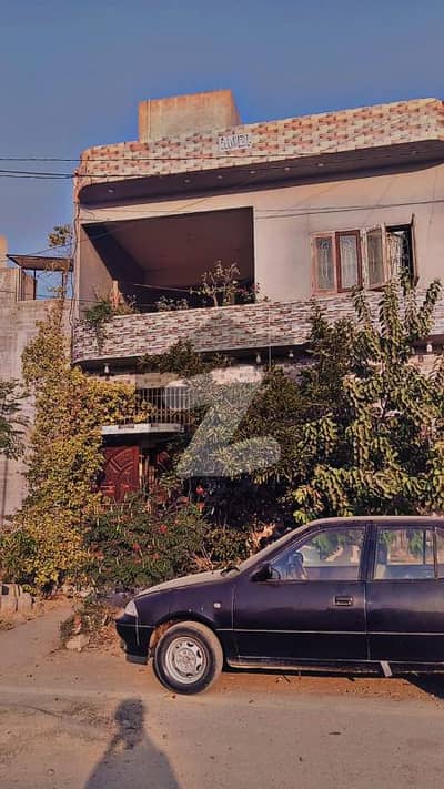 120SQ YARDS LEASED HOUSE GROUND+1 60FEET MAIN ROAD FOR SALE.