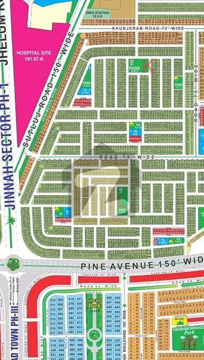 Ultra-Prime 10 Marla Plot, Direct 300 Ft Jhelum Road Access, LDA City LHR