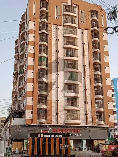 ال مینال ٹاور گلستانِِ جوہر ۔ بلاک 3,گلستانِ جوہر,کراچی میں 3 کمروں کا 8 مرلہ فلیٹ 2.6 کروڑ میں برائے فروخت۔