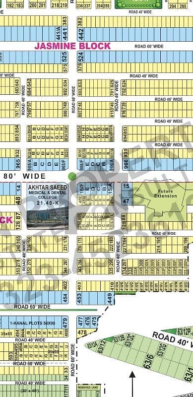 10 Marla Plot For Sale Tulip Block Bahria Town Lahore