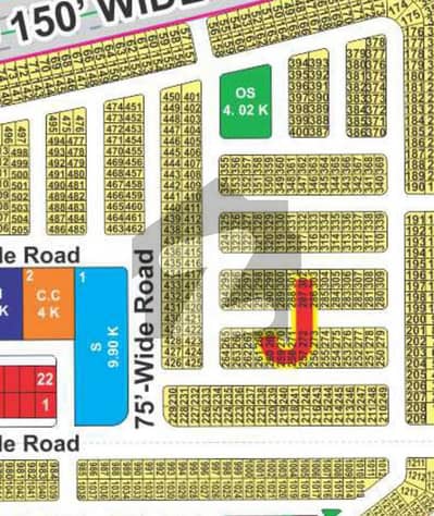 Corner On Ground 5-Marla Residential Plot Block-J Is Available For Sale in Affordable Price