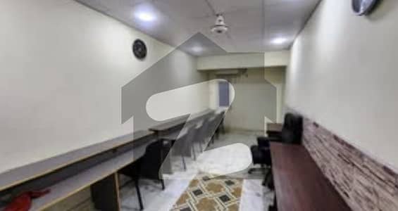 900 Sq Ft Furnished Office Is Available Near Main Sharah E Faisal Nursery 24/7 Building