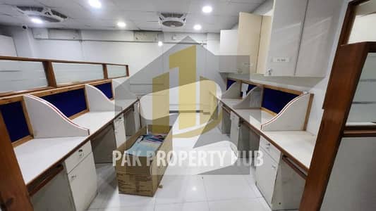 1400 Sq F Full Furnished Office Is Available Near Main Sharah E Faisal 24/7 Building
