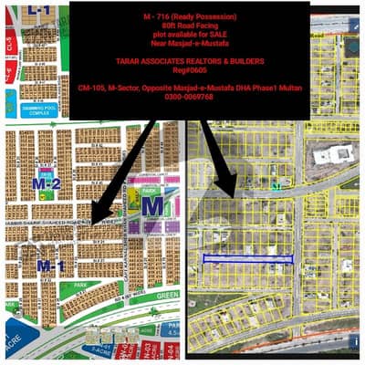 DHA MULTAN | M-716 | 80ft Road Facing | Walking Distance from Masjad-e-Mustafa | Ready Possession | Model Sector DHA MULTAN | M-716 | 80ft Road Facing | Walking Distance from Masjad-e-Mustafa | Ready Possession | Model Sector