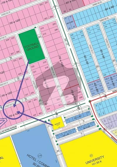 فیصل ہلز - بلاک اے فیصل ہلز,اسلام آباد میں 1 کنال رہائشی پلاٹ 2.7 کروڑ میں برائے فروخت۔