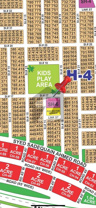 H- 2 MARLA PARKFACING SECTOR SHOP FOR SALE