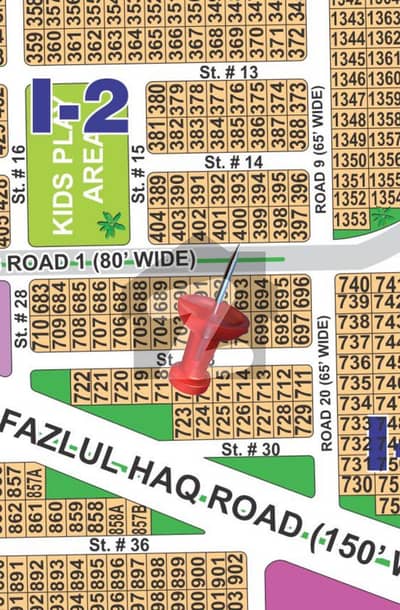 SECTOR - I 80" ROAD POSSESSION PLOT FOR SALE