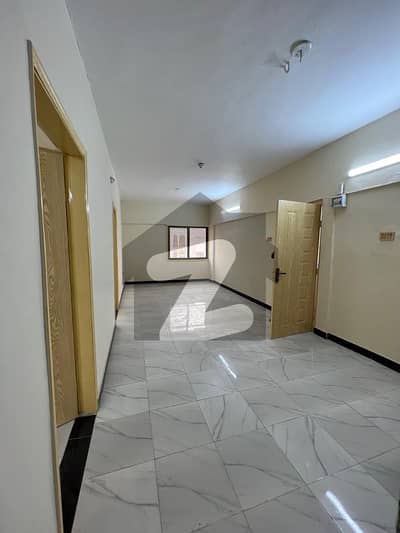 Renovated 3-Side Corner Flat for Sale Block K, North Nazimabad!