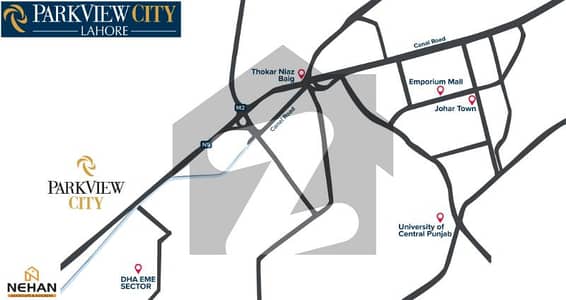 5 Marla plot at Prime Location In Tulip Overseas Block, Parkview City Lahore