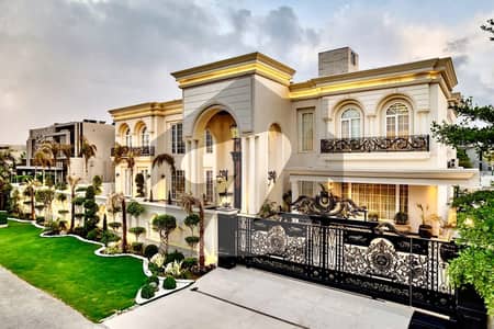 TWO KANAL TOP QUALITY BUILD | LUXURIOUS & BEAUTIFUL SPANISH DESIGN VILLA WITH BASEMENT FOR SALE | DHA LAHORE PHASE 6 | PRIME LOCATION