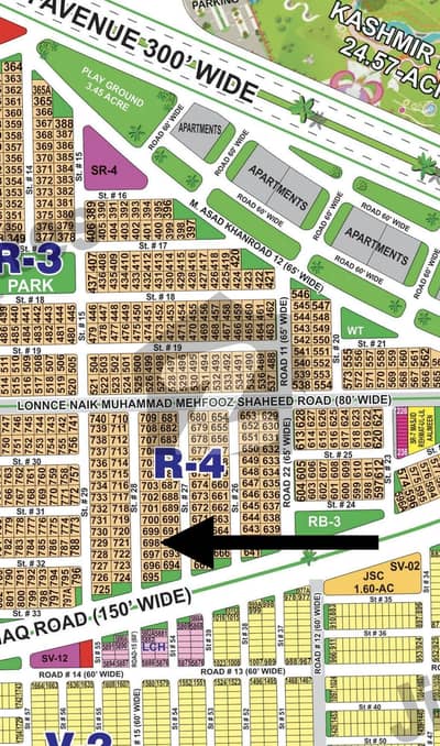 ڈی ایچ اے فیز 1 ۔ سیکٹر آر ڈی ایچ اے فیز 1,ڈی ایچ اے ڈیفینس,ملتان میں 1 کنال رہائشی پلاٹ 70.0 لاکھ میں برائے فروخت۔