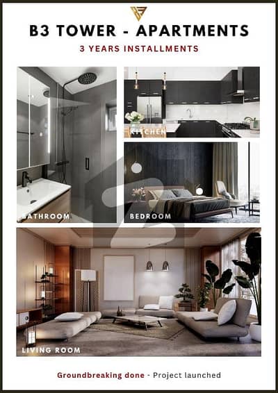 1BedRoom TV Lounge Kitchen Luxury Apartment