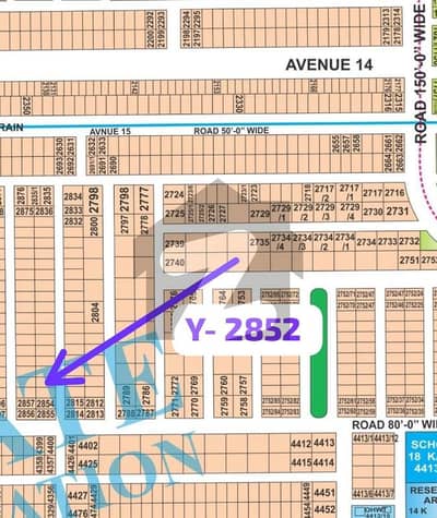 Surrounding Houses Sial Estate Offers Y - 2852 Top Location Plot For Sale Direct Approach From 150 Feet Road Meeting Possible