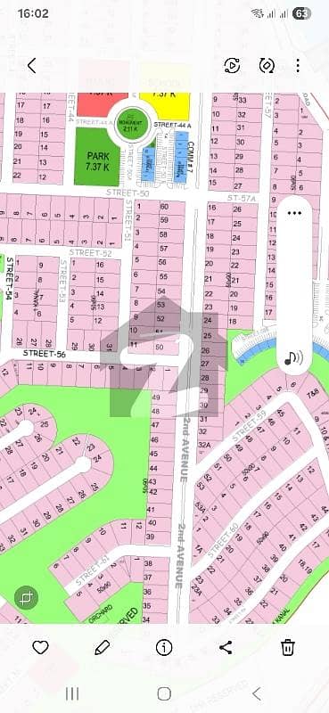 ڈی ایچ اے فیز 5 - سیکٹر سی ڈی ایچ اے ڈیفینس فیز 5,ڈی ایچ اے ڈیفینس,اسلام آباد میں 1 کنال رہائشی پلاٹ 3.55 کروڑ میں برائے فروخت۔
