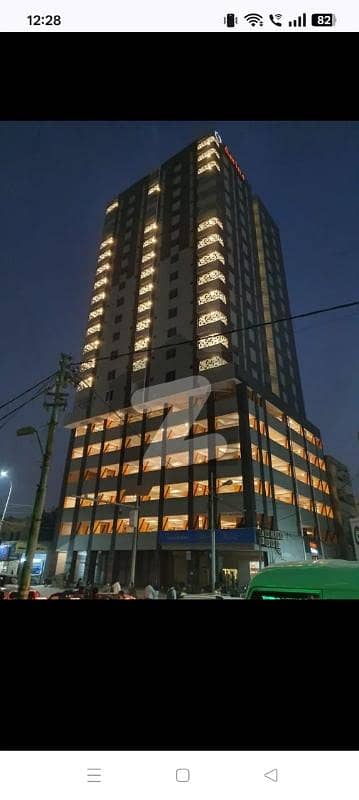 Amina residency brand new building two bedroom apartment left stand by generator backup generator facilities best security rent 80000