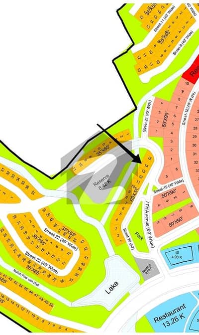 Plot no 14. Street 20/7th Avenue. Sector D. DHA 4