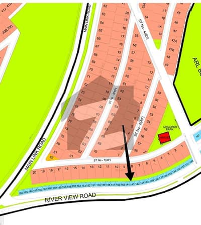 Plot no 143. River View Road. DHA 4