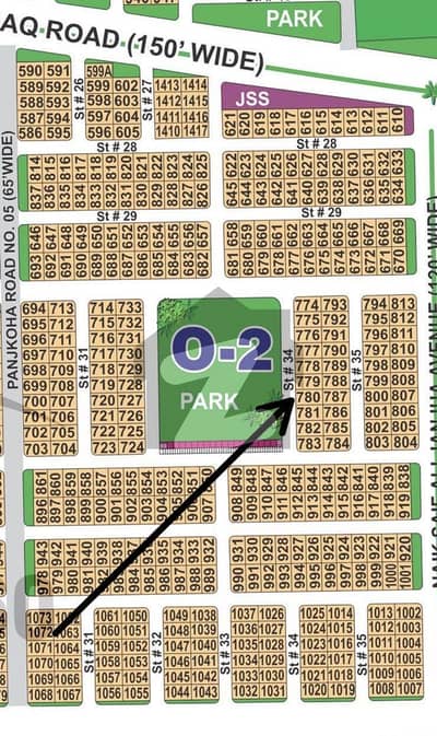 ڈی ایچ اے فیز 1 ۔ سیکٹر او ڈی ایچ اے فیز 1,ڈی ایچ اے ڈیفینس,ملتان میں 1 کنال رہائشی پلاٹ 77.0 لاکھ میں برائے فروخت۔