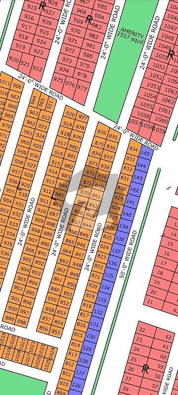 Cozy Corner 95 Sq yard Plot for sale with Park Facing