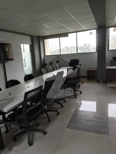 Blue area office 2000 square feet jinnah avenue fully furnished