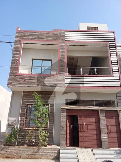 120 Sqyd Brand New Ground Plus 1 Lavish Luxurious House On Sale, * With A Huge Car Parking Space