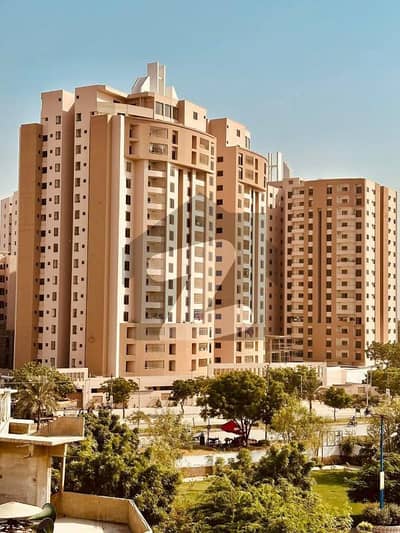 8thfloor 4 bedrooms + drawing & dining Luxury Apartment For Sale in BurjulHarmain Scheme33