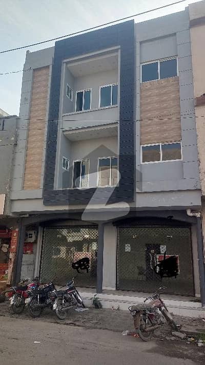4 Marla New commercial Mien boulevard For sale very Hot Location Ground+ 3 floor