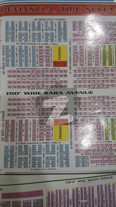 پینینزولیا کمرشل ایریا ڈی ایچ اے فیز 8,ڈی ایچ اے ڈیفینس,کراچی میں 4 مرلہ کمرشل پلاٹ 5.25 کروڑ میں برائے فروخت۔