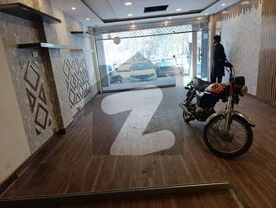 Blue Area Commercial Shop 470 Sqft with Bath & Kitchen for Rent